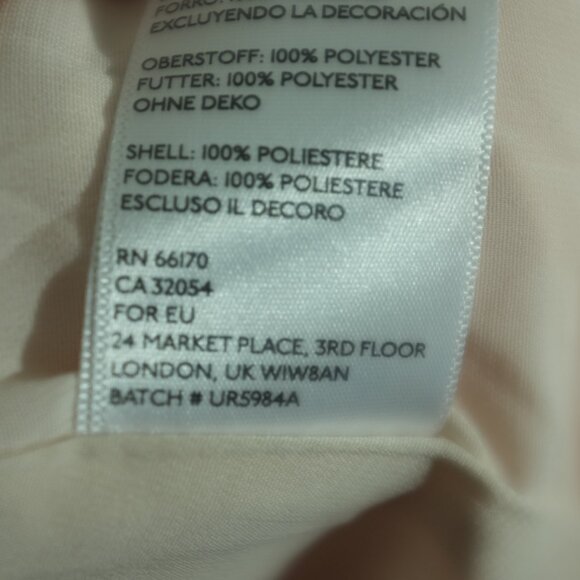 Pins & Needles blush pink maxi crepe skirt size 24 - Picture 11 of 11